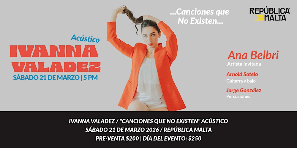 Ivanna Valadez / Acústico