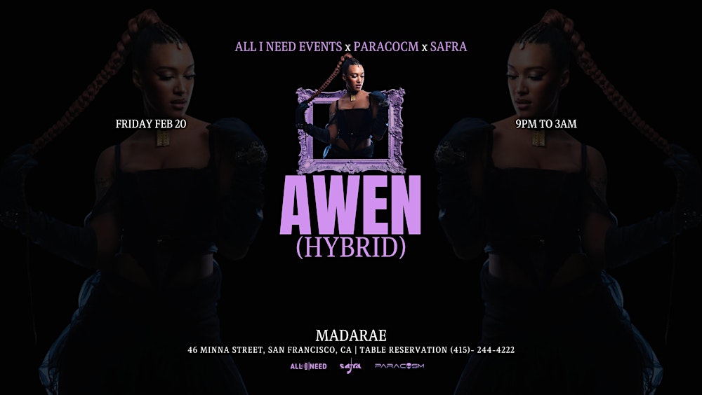 AWEN [Hybrid Set-  Afro House ] at Madarae