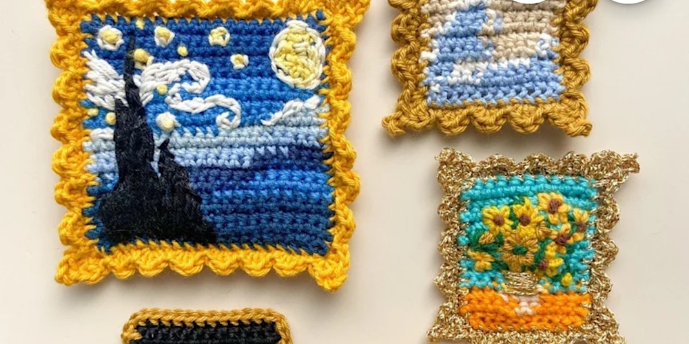 The Tiny Crocheted Van Gogh Workshop!