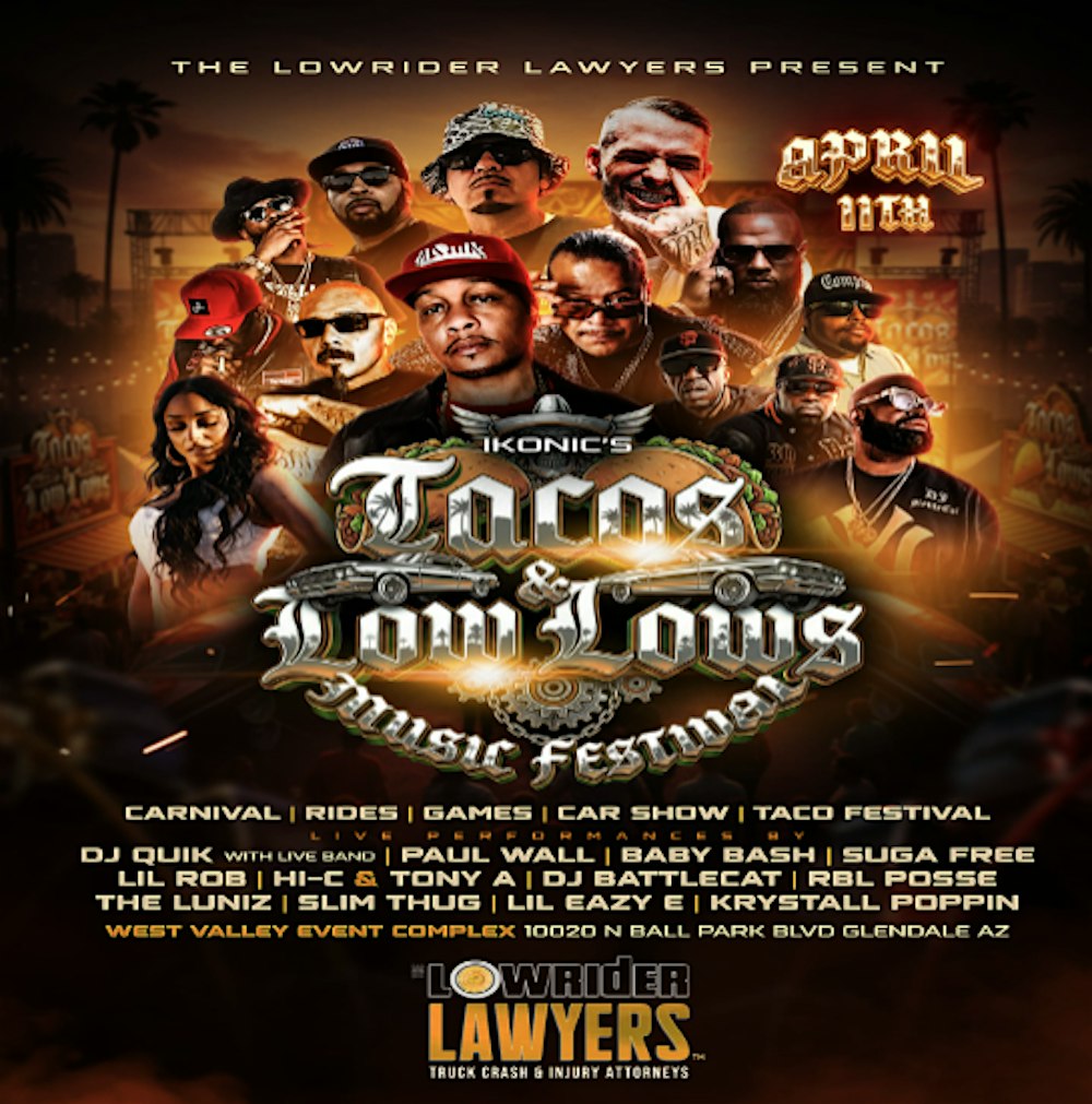 The Lowrider Lawyers Present Ikonic’s Taco & Low Lows Music Festival