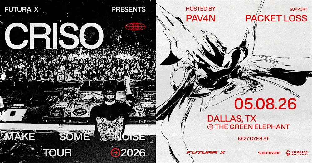 FUTURA X PRESENTS: Criso's Make Some Noise Tour