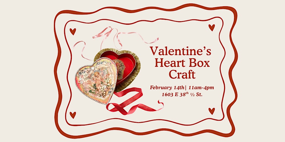 Valentine's  Heart Box Craft