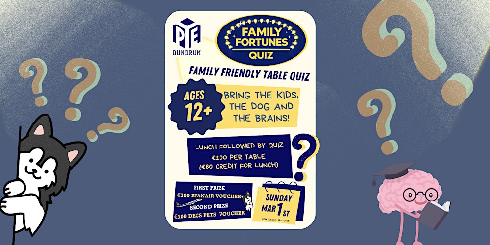 Family Fortunes Pub Quiz