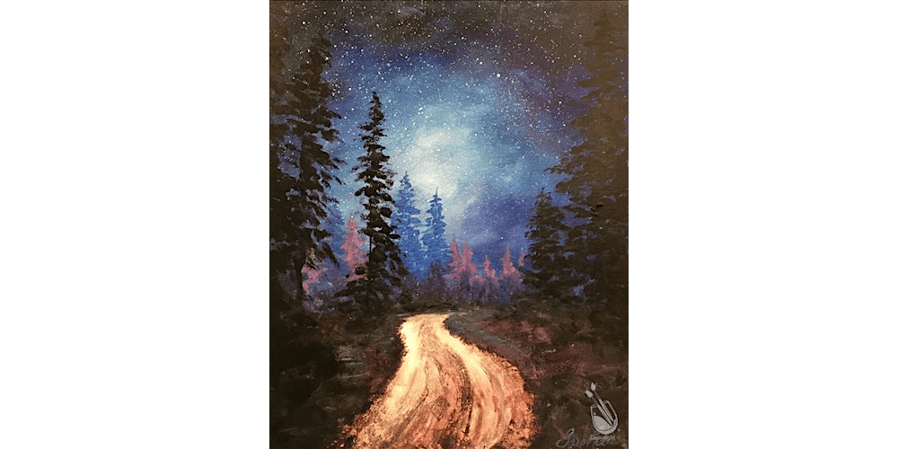 An Enchanted Path - Paint and Sip in San Antonio | Classpop!™