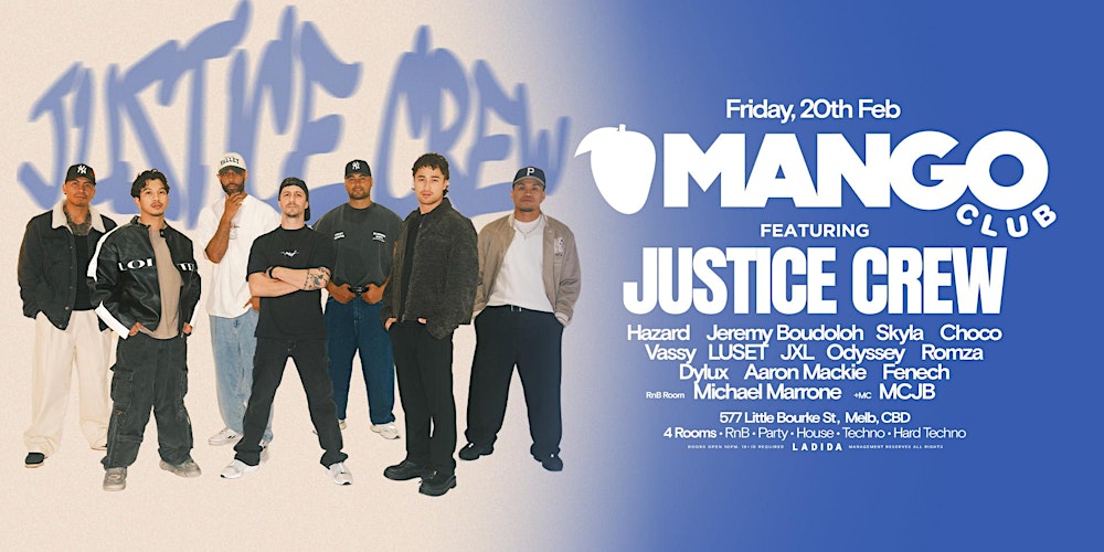 MANGO CLUB | 20.02.26 | FT. JUSTICE CREW (LIVE)