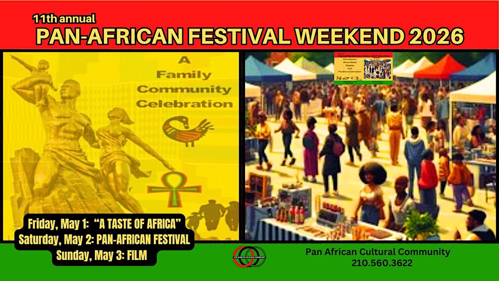 PAN-AFRICAN FESTIVAL WEEKEND 2026