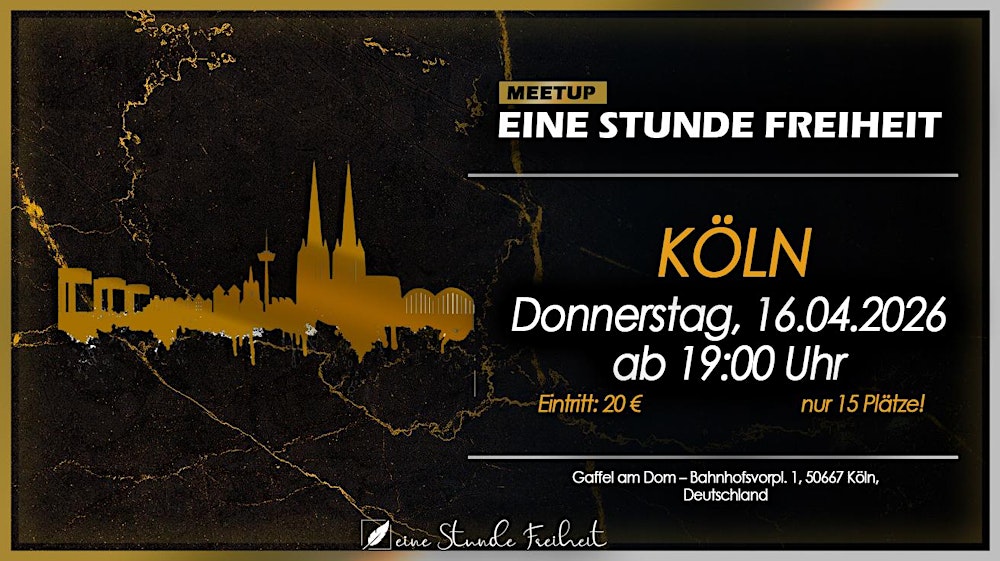 Eine Stunde Freiheit - Stammtisch KÖLN