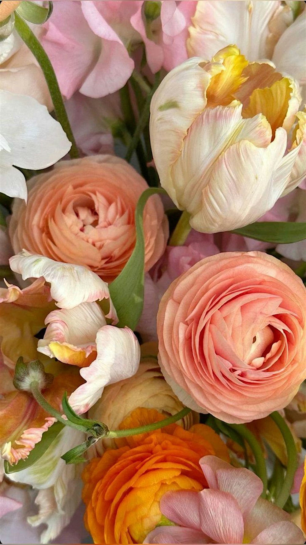 Creación de ramos estilo libre y brunch