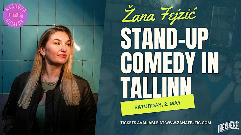Žana Fejzić in Tallinn: New Material & Crowdwork (English Comedy)