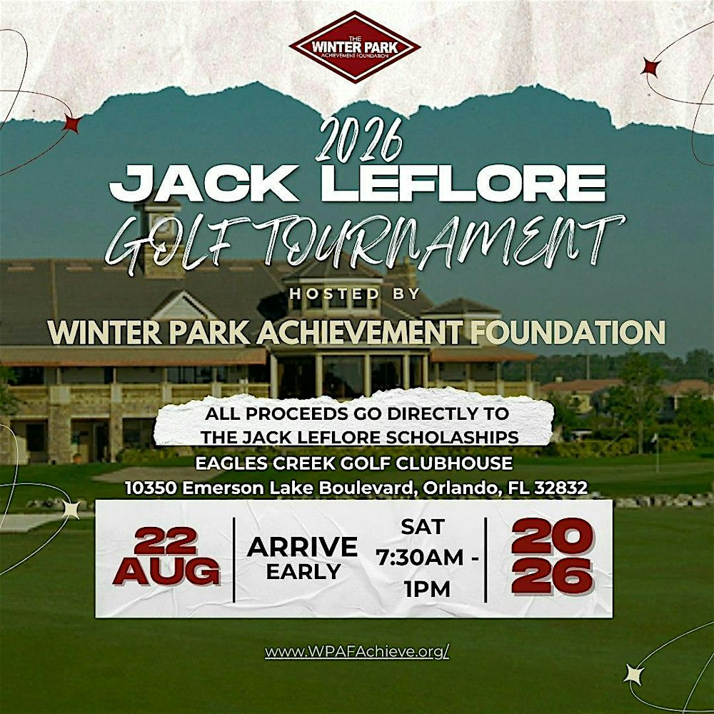 2026 Jack LeFlore Golf Tournament