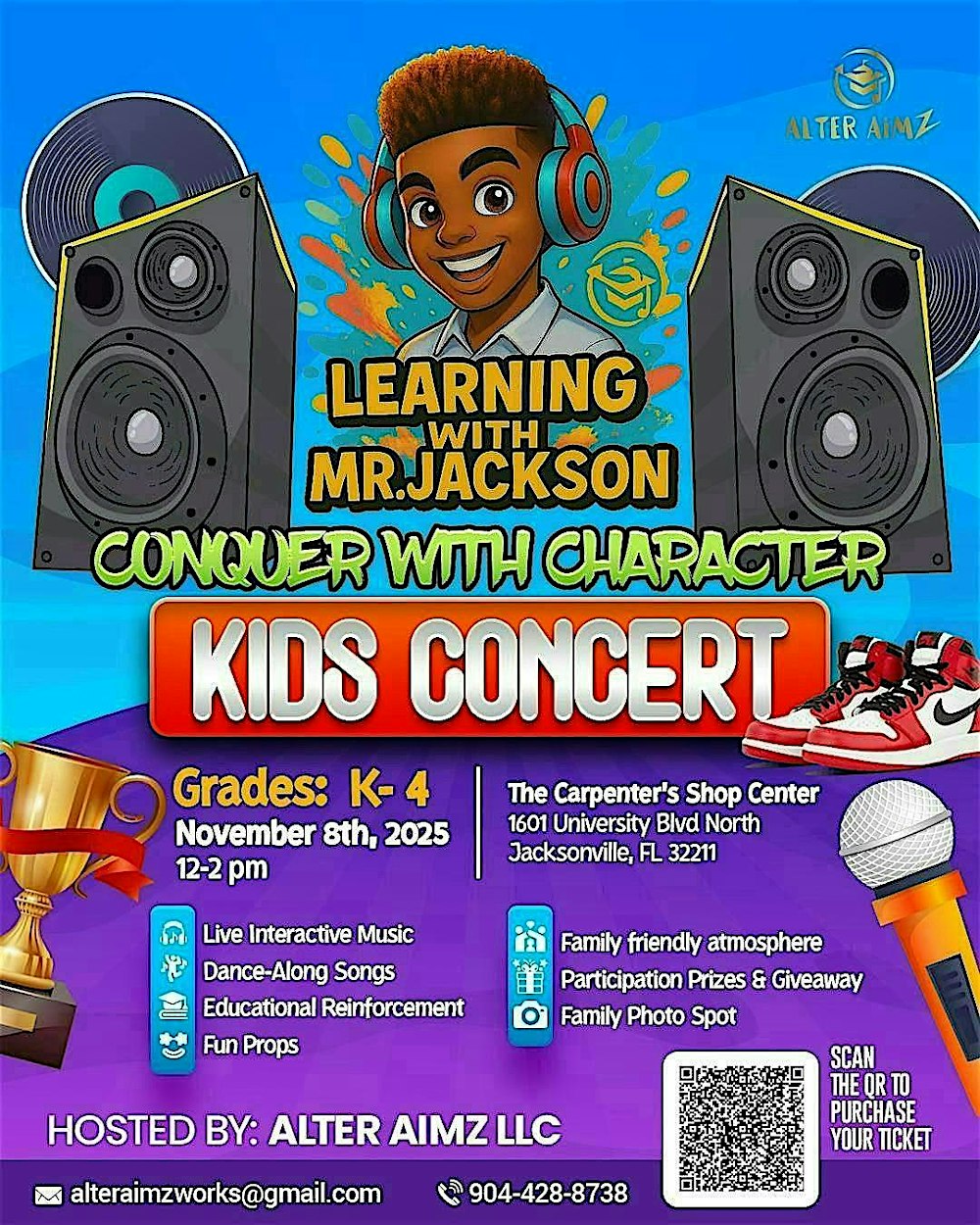 Learning with Mr. Jackson (Money Masters)- Kids Concert
