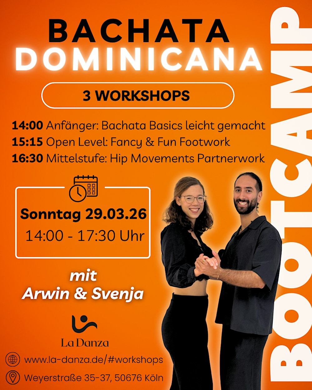 Bachata Bootcamp LaDanza Köln
