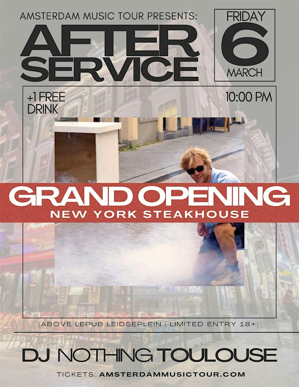 After service | New York Steakhouse Grand Opening