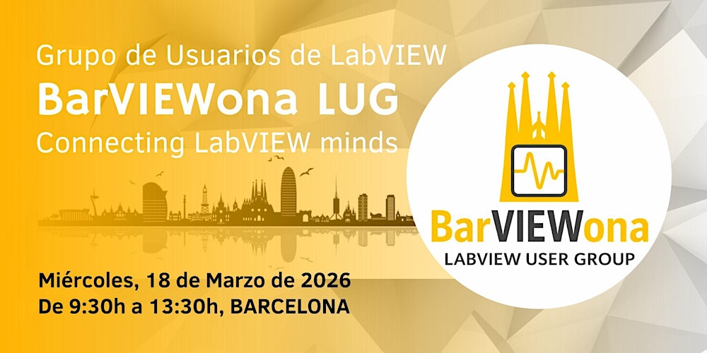 BarVIEWona - Connecting LabVIEW minds in Barcelona