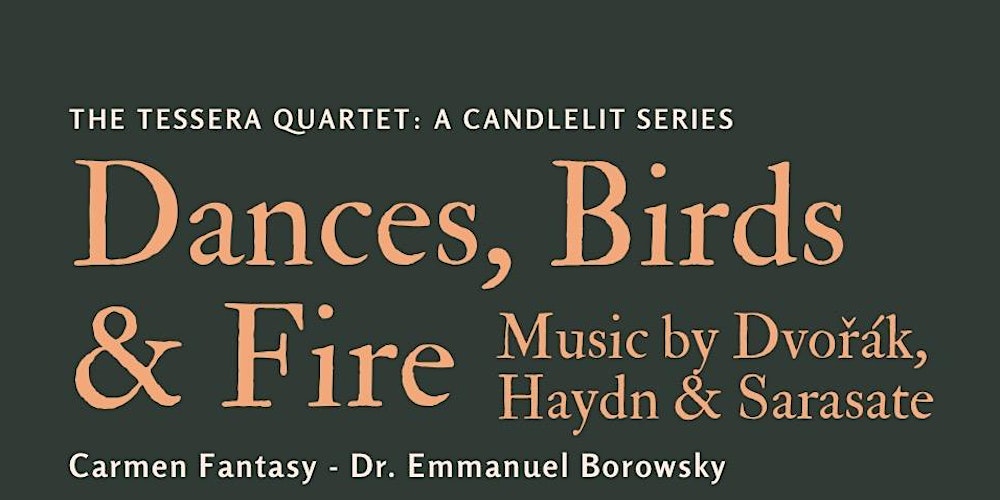 The Tessera Quartet in Strathaven: Dances, Birds & Fire