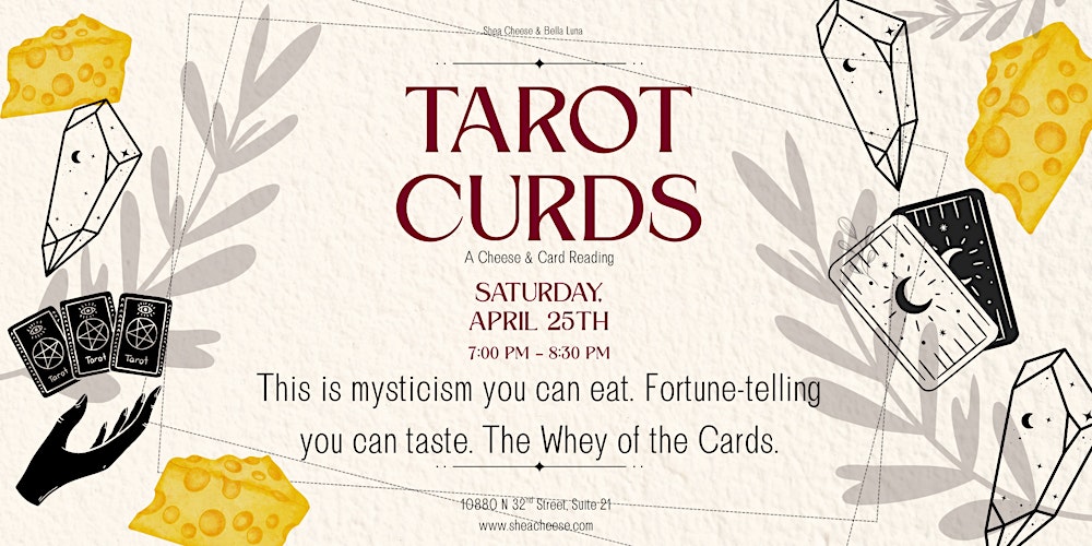 Tarot Curd: A Cheese & Card Reading