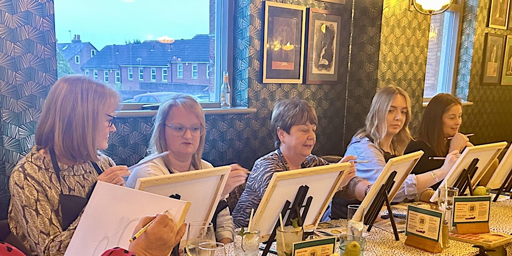 Cocktails on Canvas:All Things Spring |Easter Sip & Paint |Sutton Coldfield