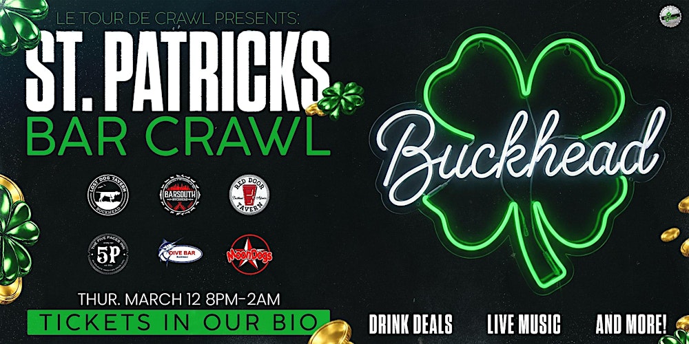 Buckhead's Annual St. Patty's Crawl