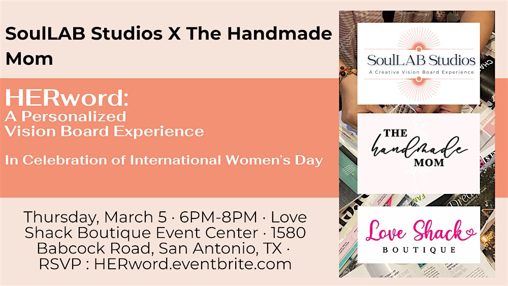 HERword A Personalized Vision Board Experience In Celebration of Womens Day