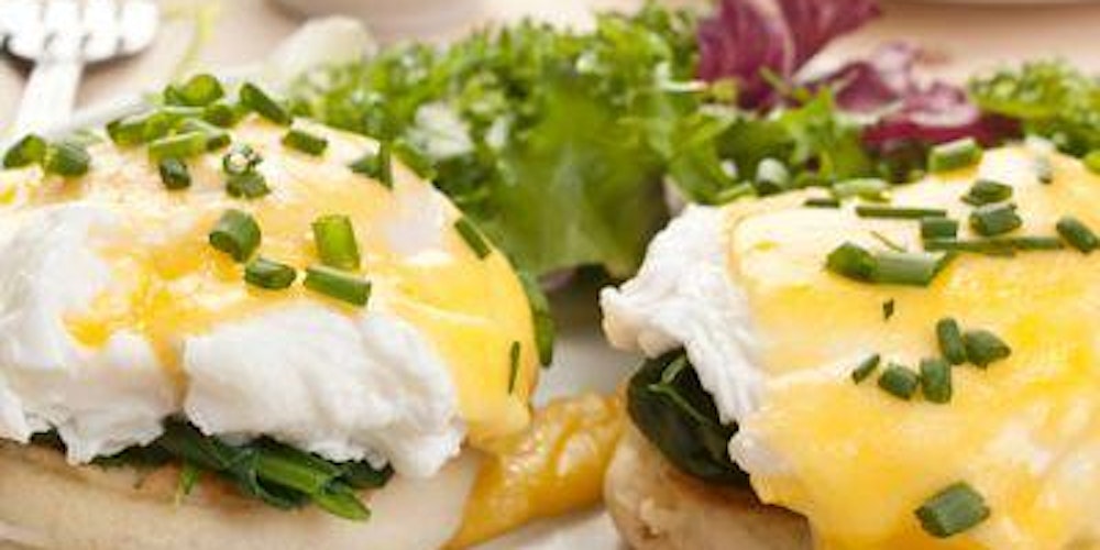 Make Brunch! Eggs Benedict From Scratch & healthy sides w/optional yoga b4!