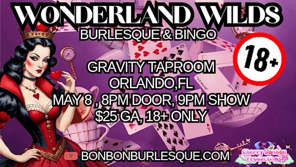 Alice in Wonderland Burlesque and Bingo