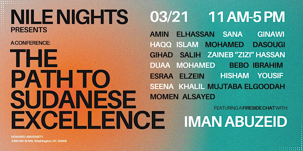 NILE NIGHTS PRESENTS: THE PATH TO SUDANESE EXCELLENCE