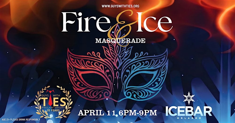 Fire and Ice Masquerade - by Guys with Ties Philanthropy