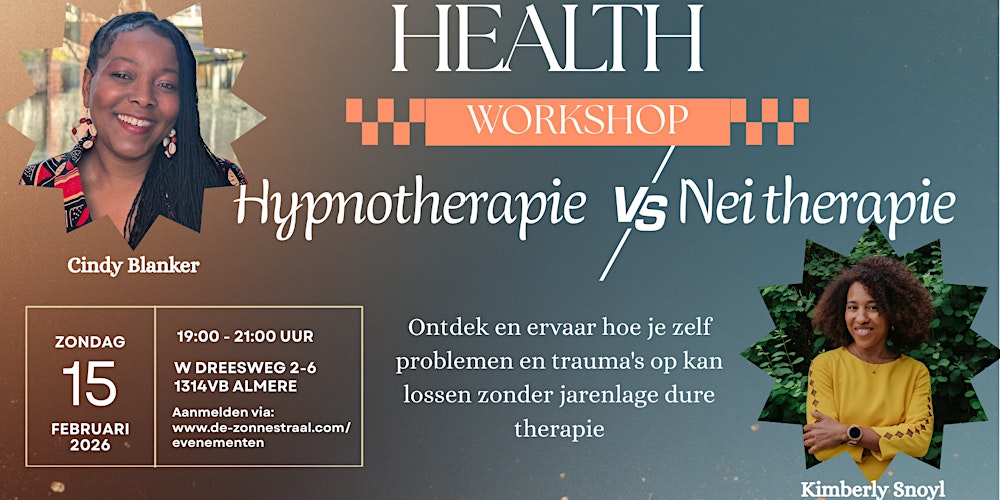 Health workshop: Hypnotherapie vs. NEI therapie