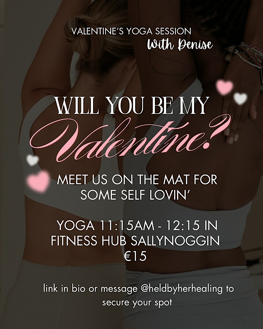 Valentines Heart Opening Yoga flow