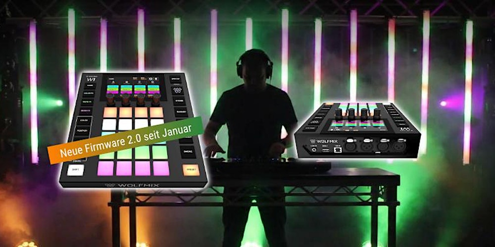 Der Wolfmix/Astera Workshop zur Lichtsteuerung mit dem Wolfmix W1.