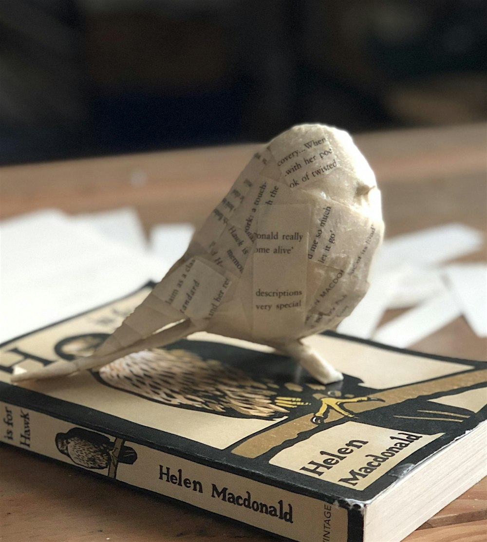 Paper mache bird making