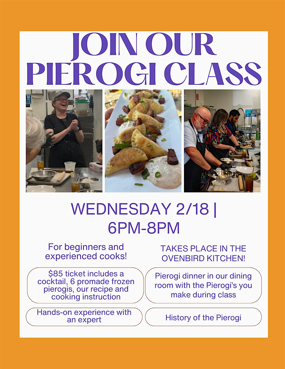 Pierogi Class at Ovenbirdatx