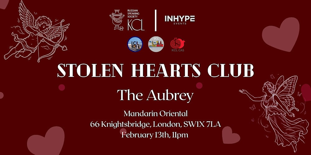 Stolen Hearts Club | The Aubrey at Mandarin Oriental | 13 February