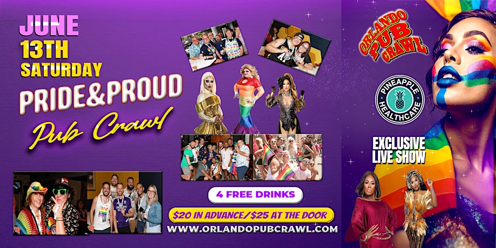 Pride and Proud Pub Crawl