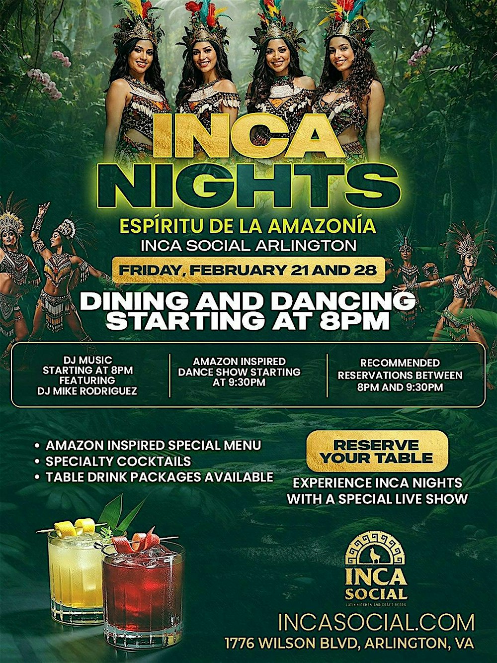 INCA NIGHTS - Espiritu de la Amazonia