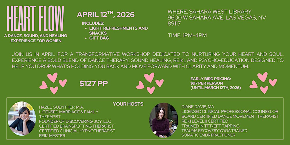 Heart Flow: A Dance, Sound, and Healing Experience for Women