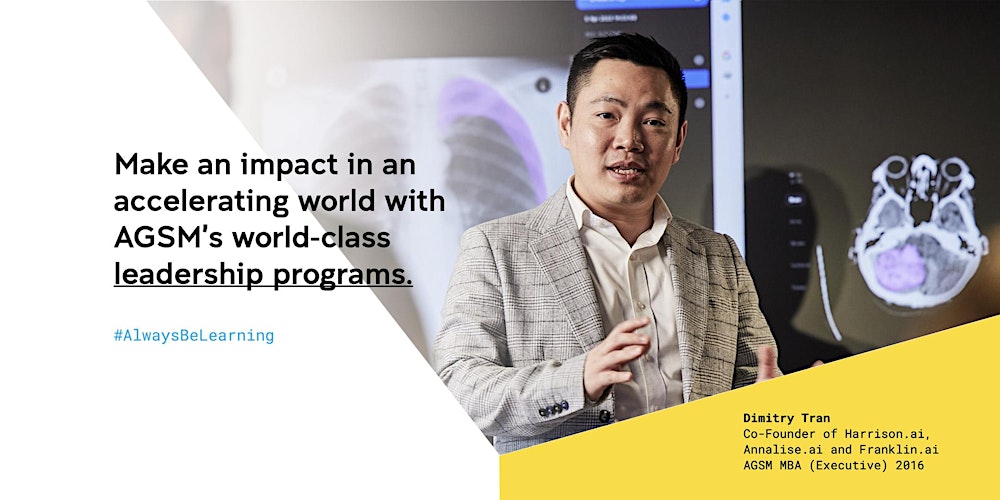 AGSM MBA Information Evening - Auckland