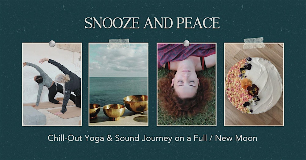 Snooze & Peace: Chill-Out Yoga & Sound Journey on a Full / New Moon