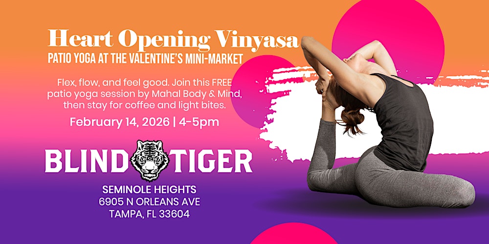 FREE Patio Yoga @ Blind Tiger
