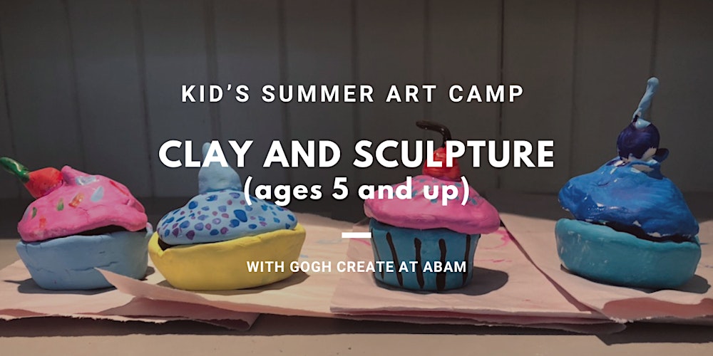 Clay and Sculpture - Kid's Summer Art Camp with Gogh Create