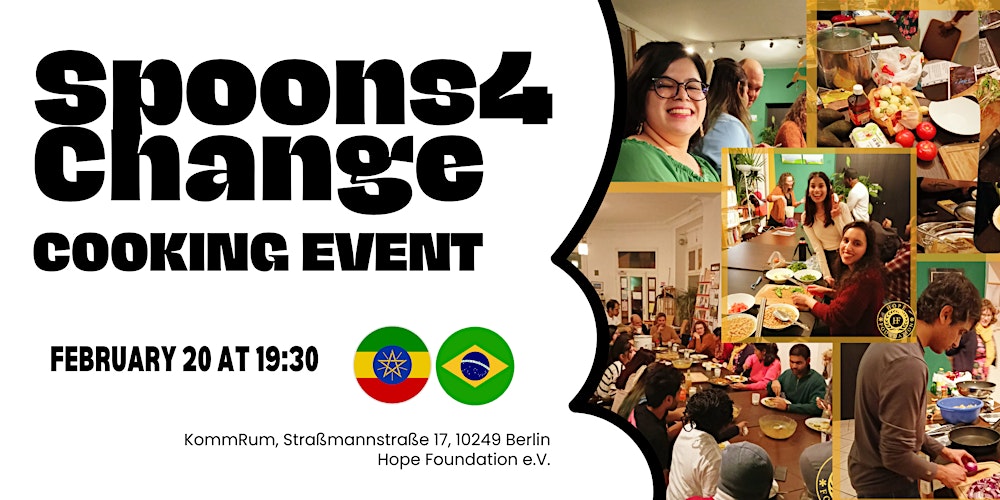 Spoons4Change: Ethiopian & Brazilian Cooking Workshop