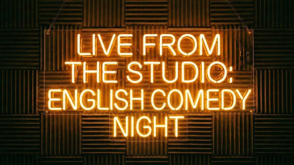 Live from the Studio - English Comedy Showcase
