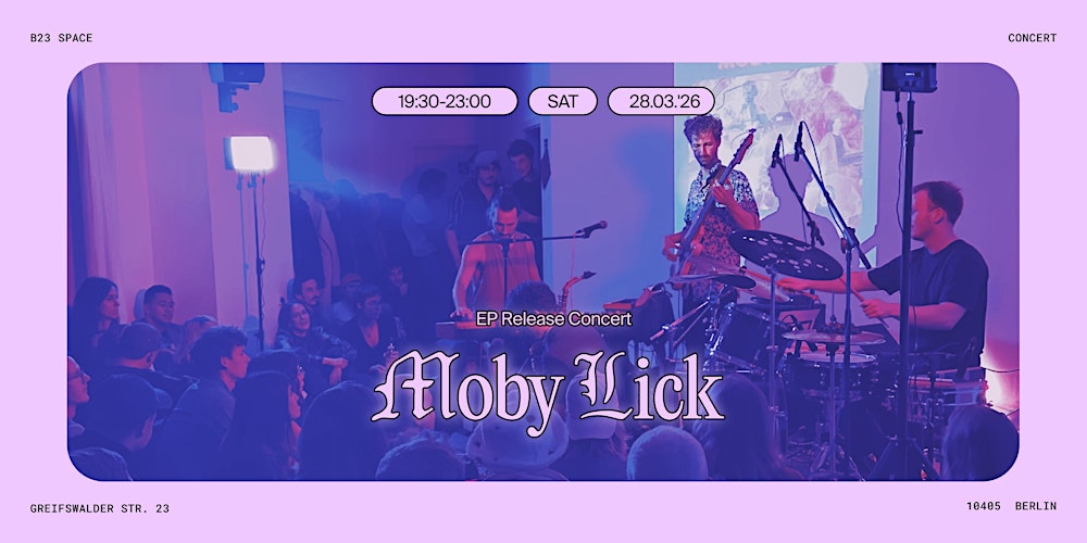 Moby Lick EP Release Concert