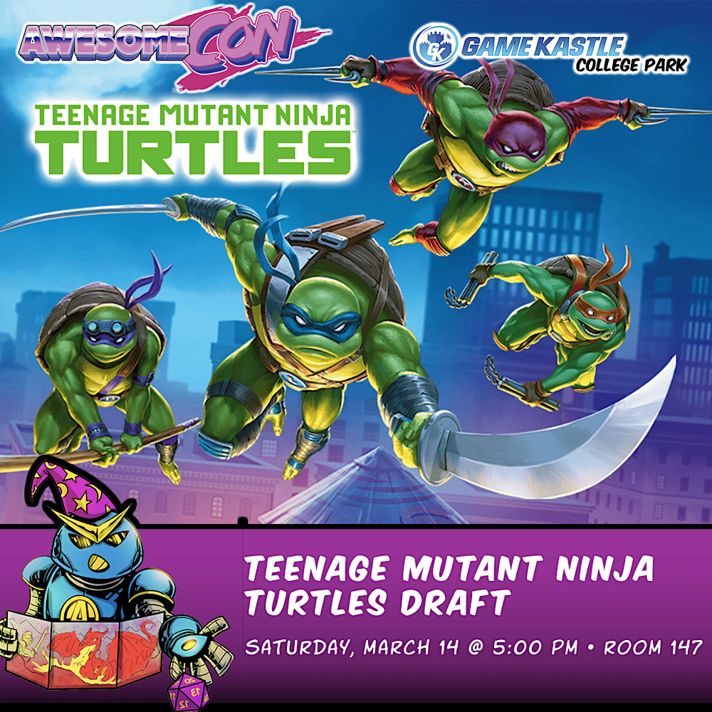 Magic the Gathering: Teenage Mutant Ninja Turtles Draft