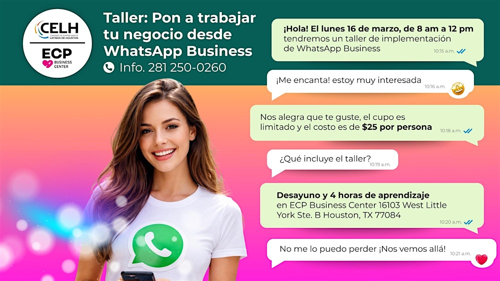 Pon a trabajar tu negocio desde el WhatsApp