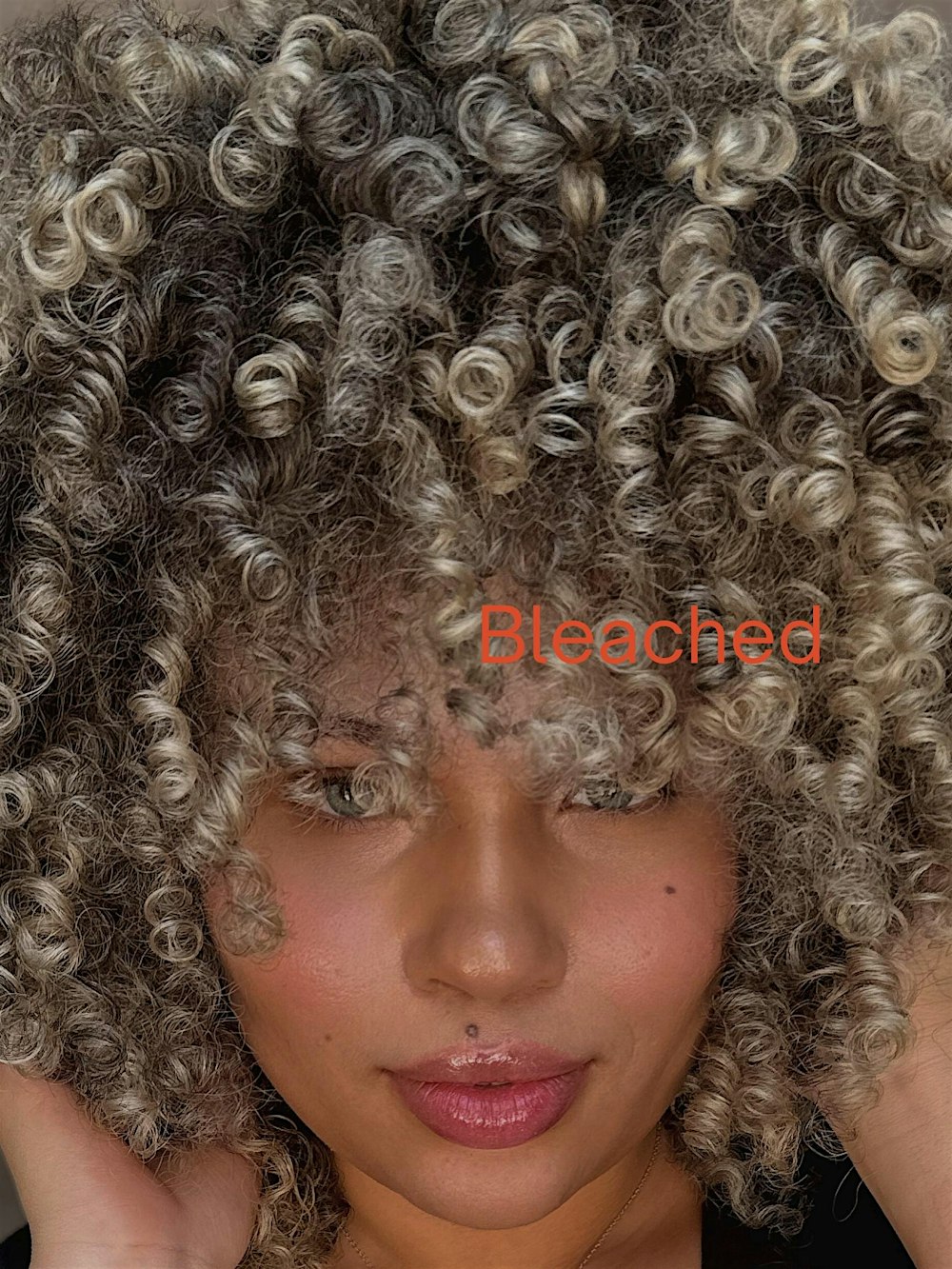 BLEACHED - Curly hair blonding