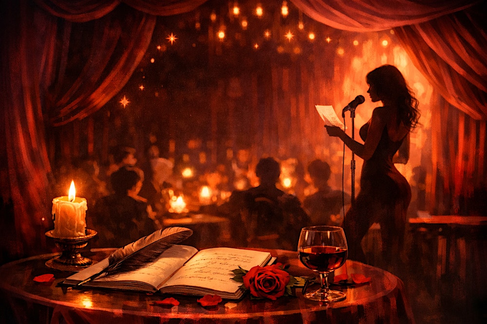 The R and Be-rotic Poetry Party