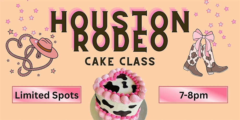 Houston Rodeo Cake Decorating Class