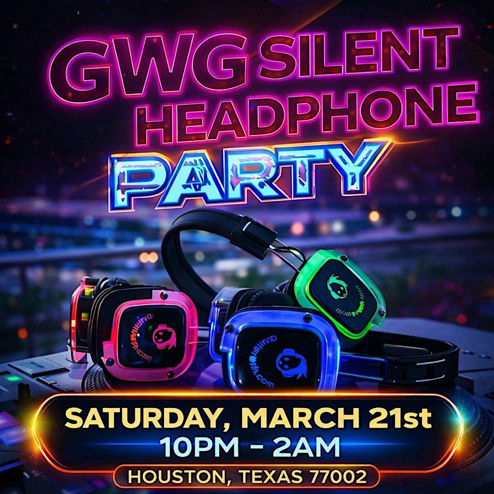 GWG Silent Headphone Party