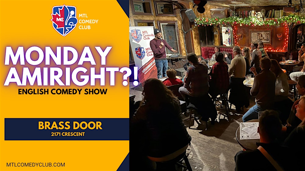 MONDAY, MARCH 16TH , 2025 | MONDAY'S AMIRIGHT?! Stand-Up Comedy Show